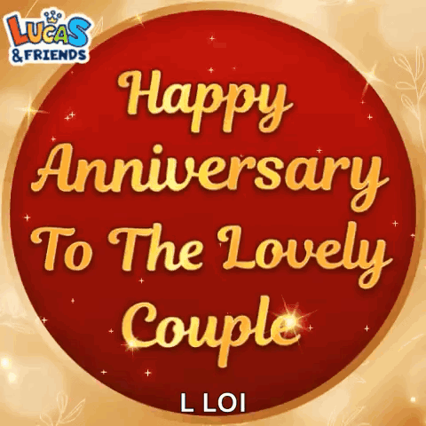 Happy Anniversary Happy Anniversary To The Lovely Couple GIF. This 480 x 480 animated GIF is part of our marriage anniversary wishes collection. Related…