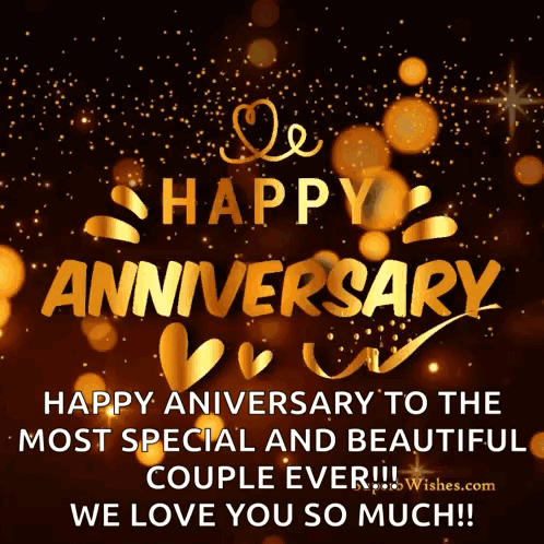 Happy Anniversary Happy Wedding Anniversary GIF. This 498 x 498 animated GIF is part of our marriage anniversary wishes collection. Related themes include…