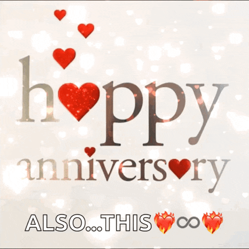 Happy Anniversary Heart GIF