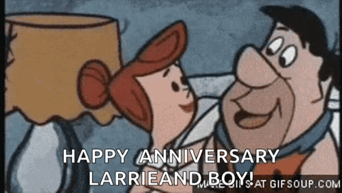 Happy Anniversary Laurie GIF