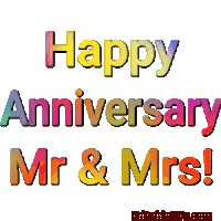 Happy Anniversary Sticker