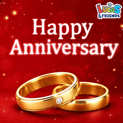 Happy Anniversary Wedding Anniversary GIF. This 480 x 480 animated GIF is part of our marriage anniversary wishes collection. Related themes include…