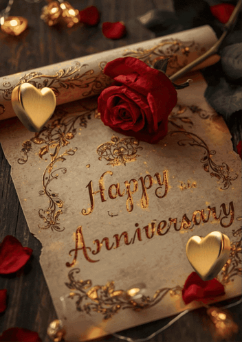 Happy Anniversary Wishes GIF. This 352 x 498 animated GIF is part of our marriage anniversary wishes collection. Related themes include anniversary, happy…
