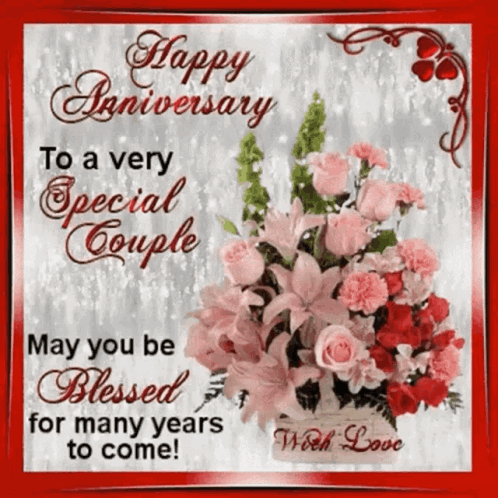 Happy Anniversary GIF. This 498 x 498 animated GIF is part of our marriage anniversary wishes collection. Related themes include anniversary, happy. Created…