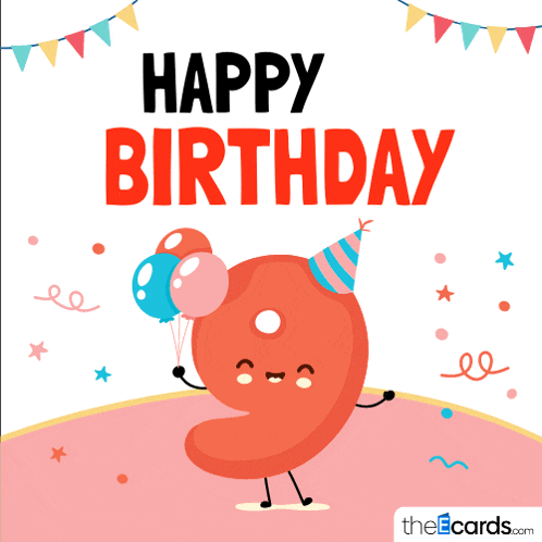 Happy Birthday 9 Happy 9th Birthday GIF