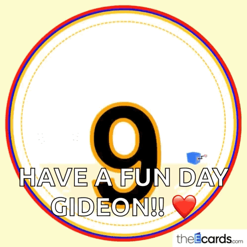 Happy Birthday 9 Happy 9th Birthday GIF