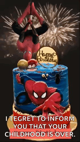 Happy Birthday GIF. This 282 x 498 animated GIF is part of our over the hill birthday collection. Related themes include happy birthday. Created by…
