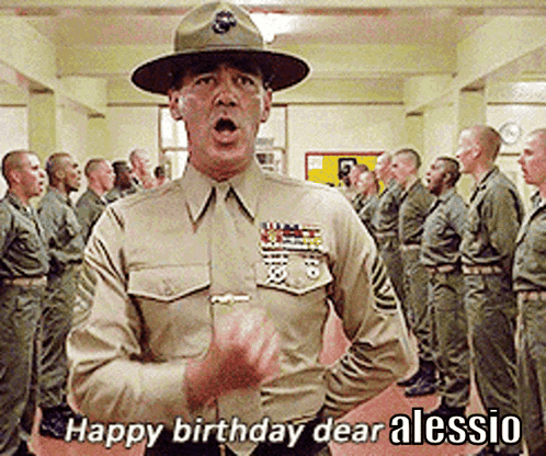 Happy Birthday Alessio GIF