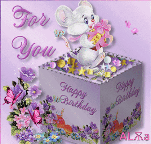 Happy Birthday Alma GIF