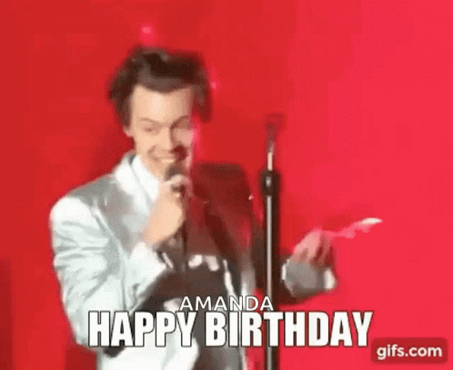Happy Birthday Amanda GIF. This 498 x 407 animated GIF is part of our one direction birthday collection. Related themes include happy birthday. Created by…