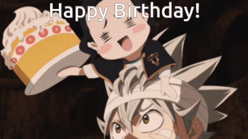 Happy Birthday Anime GIF