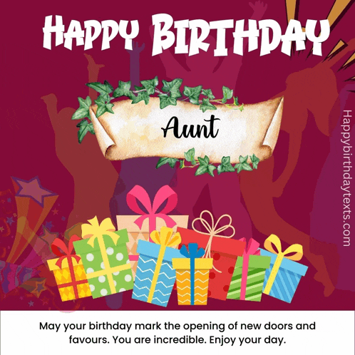 Happy Birthday Aunt Happy Birthday Aunt Image Meme