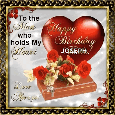 Happy Birthday Babe My Man GIF. This 400 x 400 animated GIF is part of our happy birthday to husband collection. Related themes include heart, love, my man…