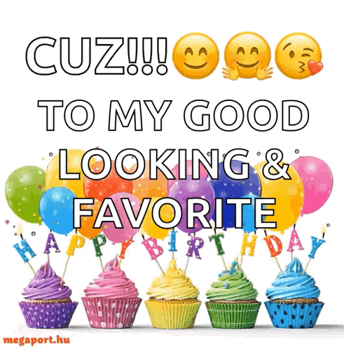 Happy Birthday Balloons GIF
