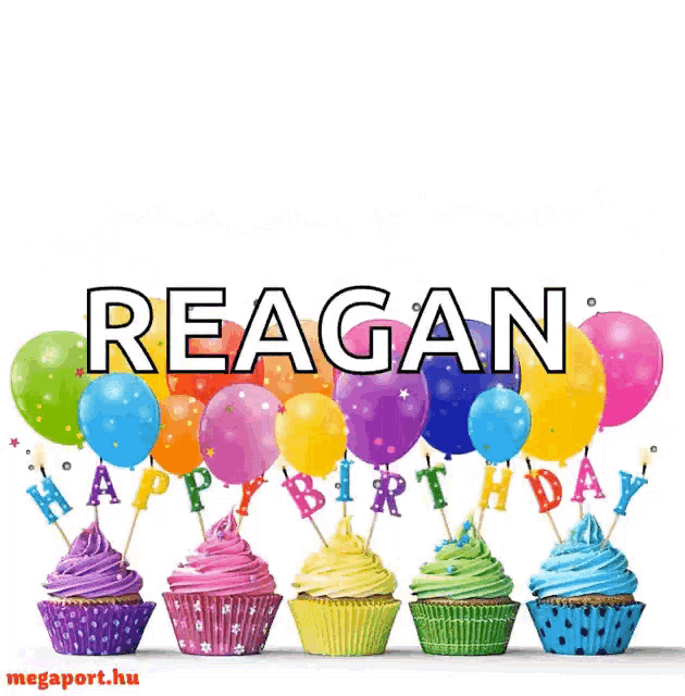 Happy Birthday Balloons GIF