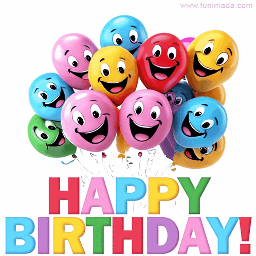 Happy Birthday B'Day GIF. This 498 x 498 animated GIF is part of our kid happy birthday collection. Related themes include baby, balloons, celebrate…