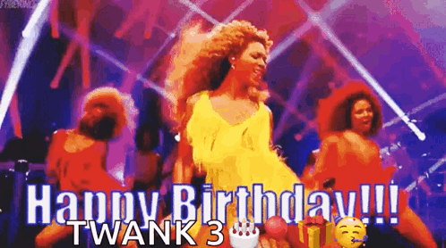 Happy Birthday Beyonce GIF. This 498 x 278 animated GIF is part of our happy birthday dancing collection. Related themes include happy birthday. Created by…