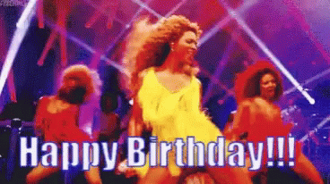 Happy Birthday Beyonce Dancing GIF. This 368 x 206 animated GIF is part of our happy birthday dancing collection. Related themes include dance, happy…
