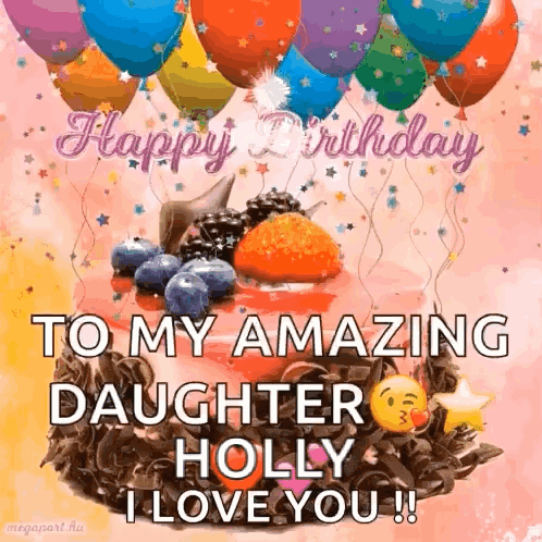 Happy Birthday Birthday Cake GIF