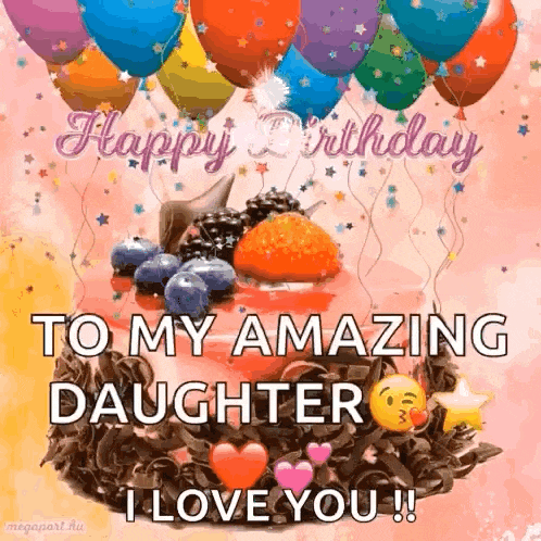Happy Birthday Birthday Cake GIF