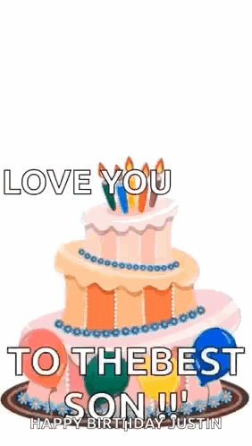 Happy Birthday Birthday Cake GIF. This 282 x 498 animated GIF is part of our happy birthday 60 collection. Related themes include balloons, birthday cake…