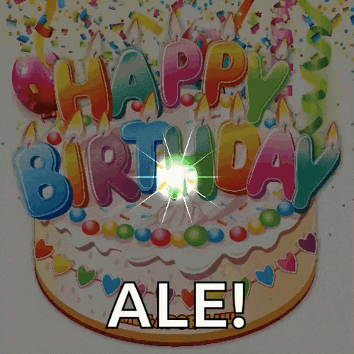 Happy Birthday Birthday Cake GIF