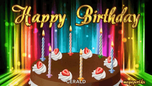 Happy Birthday Birthday Cake GIF