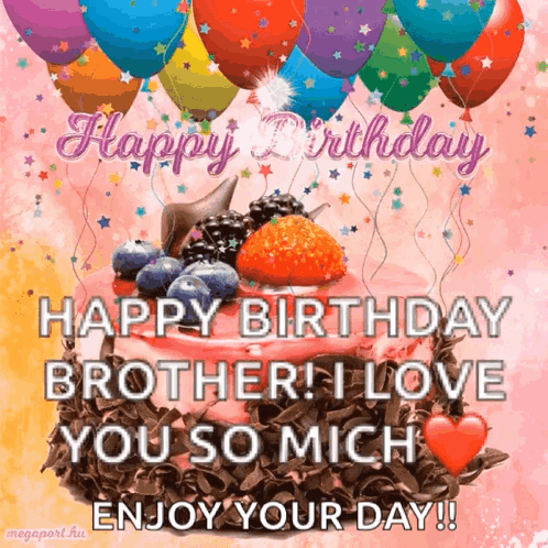 Happy Birthday Birthday Cake GIF. This 498 x 498 animated GIF is part of our happy birthday little brother collection. Related themes include birthday cake…