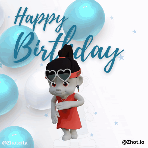 Happy Birthday Birthday Girl GIF