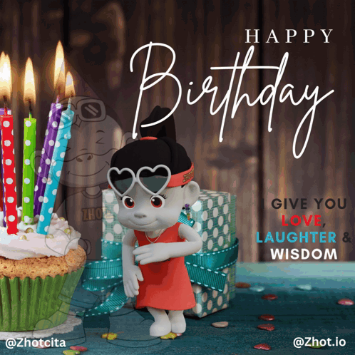 Happy Birthday Birthday Girl GIF