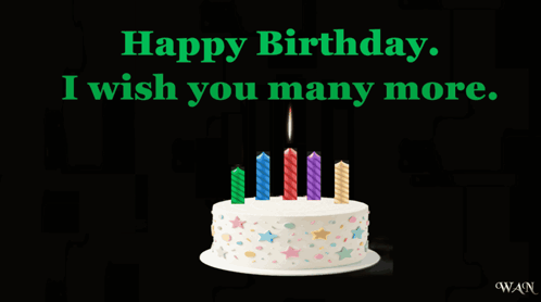 Happy Birthday Birthday Greetings GIF