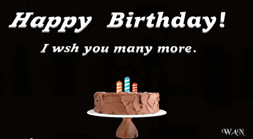 Happy Birthday Birthday Greetings GIF