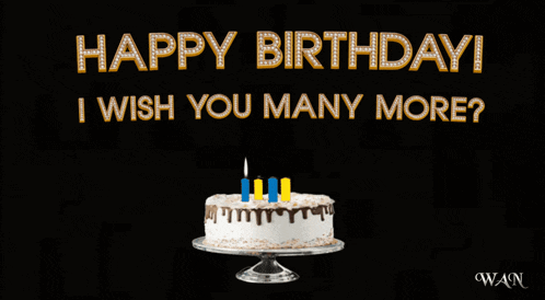 Happy Birthday Birthday Greetings GIF