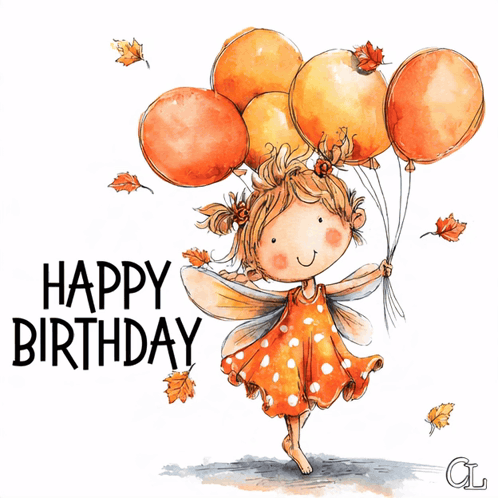 Happy Birthday Birthday Wishes GIF. This 498 x 498 animated GIF is part of our happy birthday with balloons collection. Related themes include autumn…