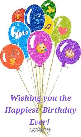 Happy Birthday Birthday Wishes GIF