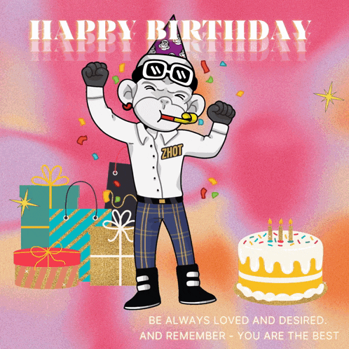 Happy Birthday Birthday Wishes GIF