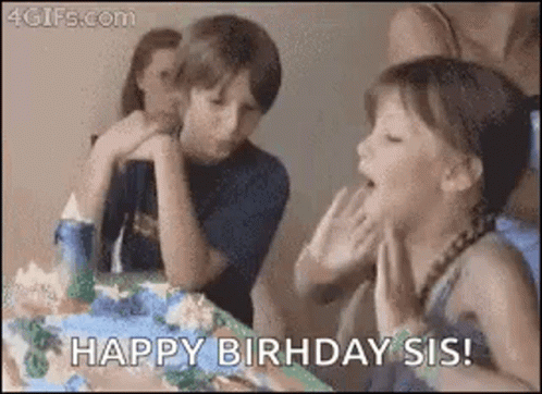 Happy Birthday Blow Your Candle GIF. This 498 x 362 animated GIF is part of our happy birthday sister funny collection. Related themes include birthday…