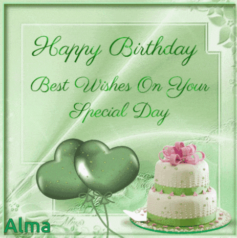 Happy Birthday Cake GIF