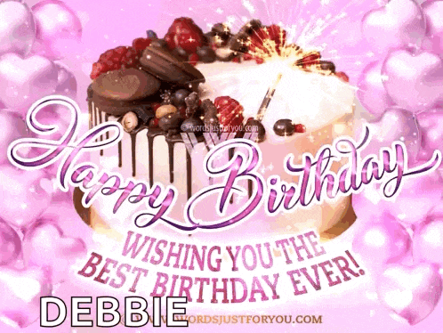 Happy Birthday Cake GIF