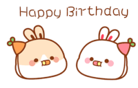 Happy Birthday Cute Sticker
