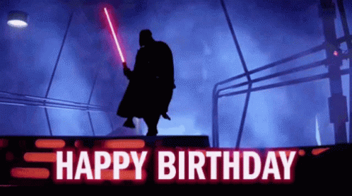 Happy Birthday Darth Vader GIF