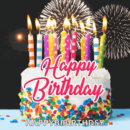 Happy Birthday Dear Friend Happy Birthday Wishes GIF