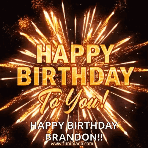 Happy Birthday Fireworks Happy Birthday To You GIF