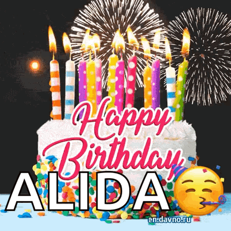 Happy Birthday Fireworks Kids Happy Birthday GIF