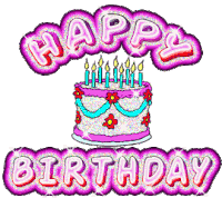 Happy Birthday Sticker