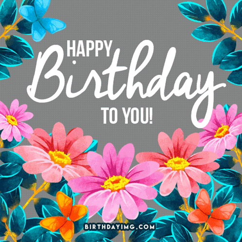 Happy Birthday Gif GIF. This 498 x 498 animated GIF is part of our herzlichen gluckwunsch geburtstag collection. Created by Beej27. View the original…