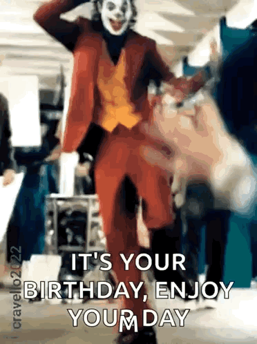 Happy Birthday Gif Joaquin Phoenix GIF. This 372 x 498 animated GIF is part of our happy birthday avengers collection. Related themes include birthday…