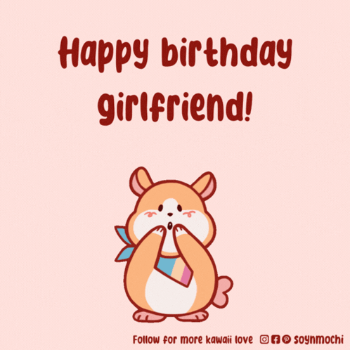 Happy-birthday-girlfriend Happy-birthday-to-you GIF