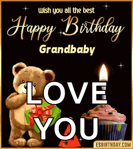 Happy Birthday Grandbaby GIF