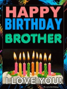 Happy Birthday Happy Birthday To You GIF. This 220 x 290 animated GIF is part of our happy birthday little brother collection. Related themes include happy…